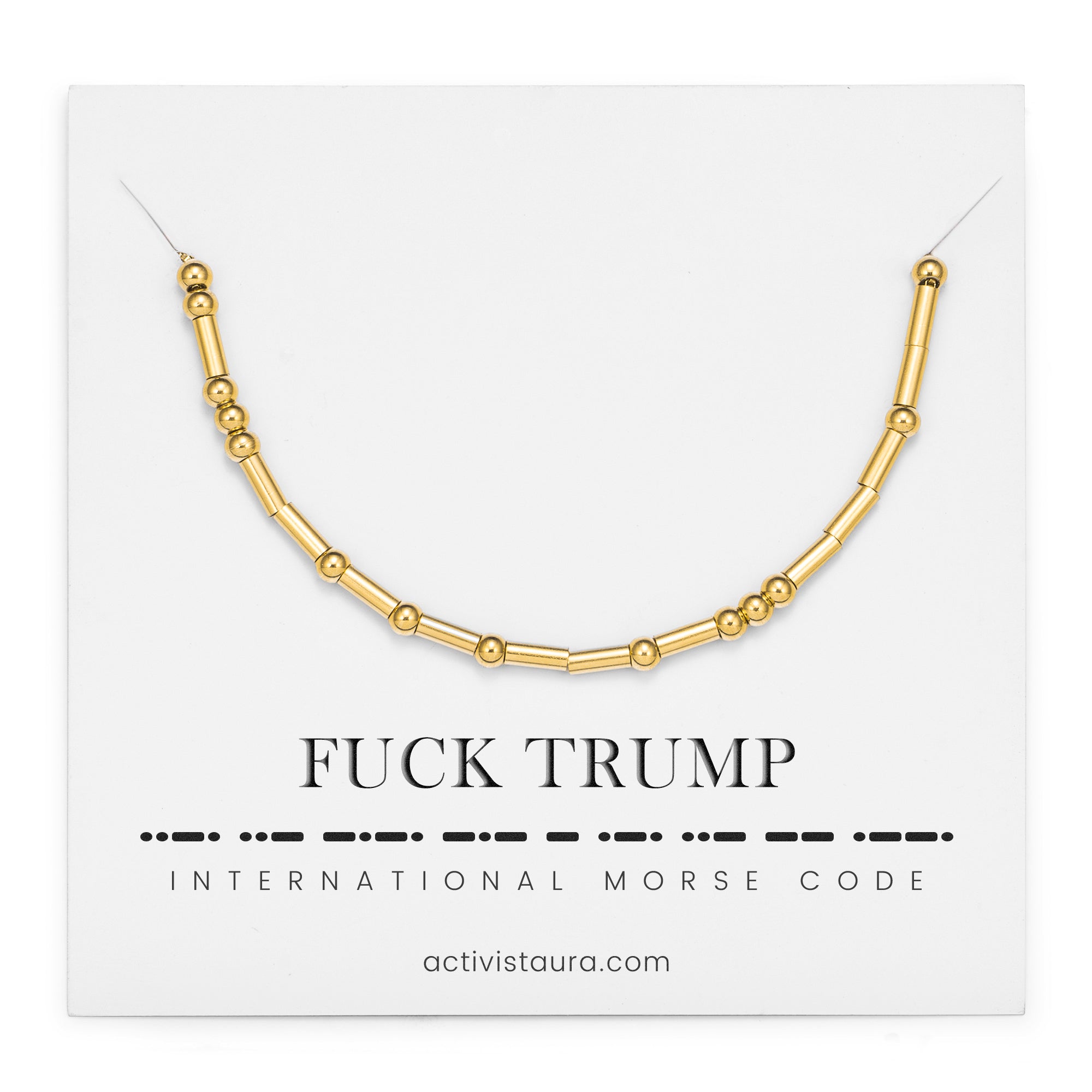 Fuck Trump - Necklace
